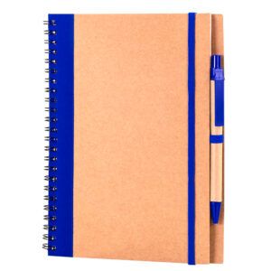 Ref.30108AZ LIBRETA RECIKLA 100% FSC