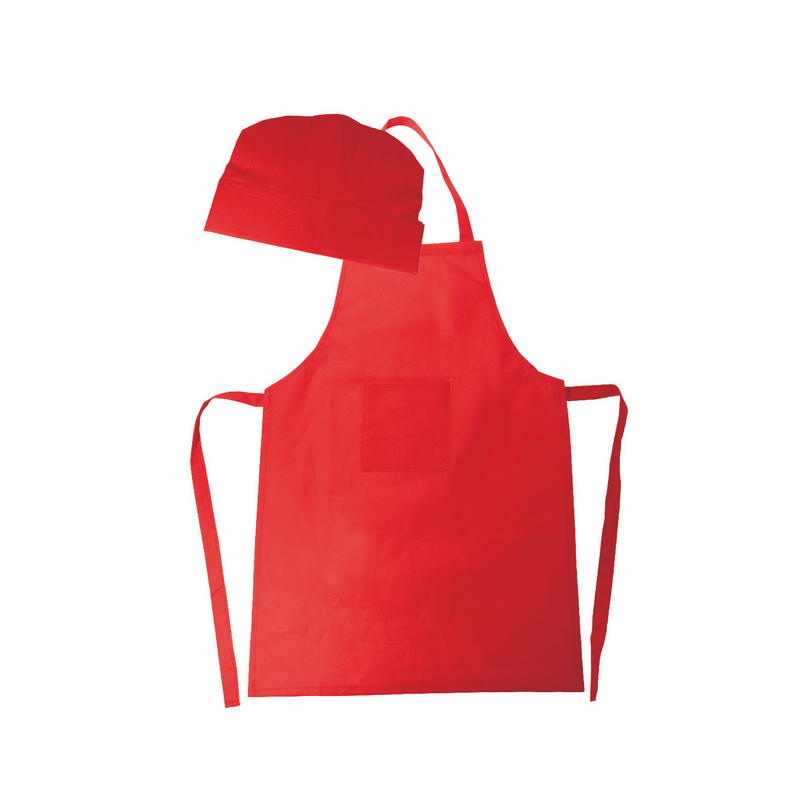 Ref.35066RO SET DELANTAL GORRO COOK