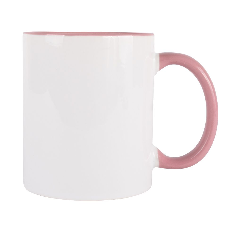 Ref.35576ROS  TAZA COLOR SUBLIMA