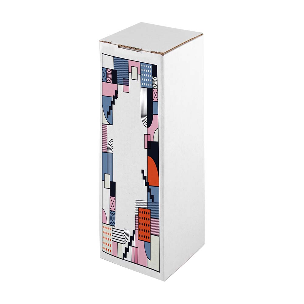 Ref.52094 CAJA BOTTLE BLANCA - Imagen 3