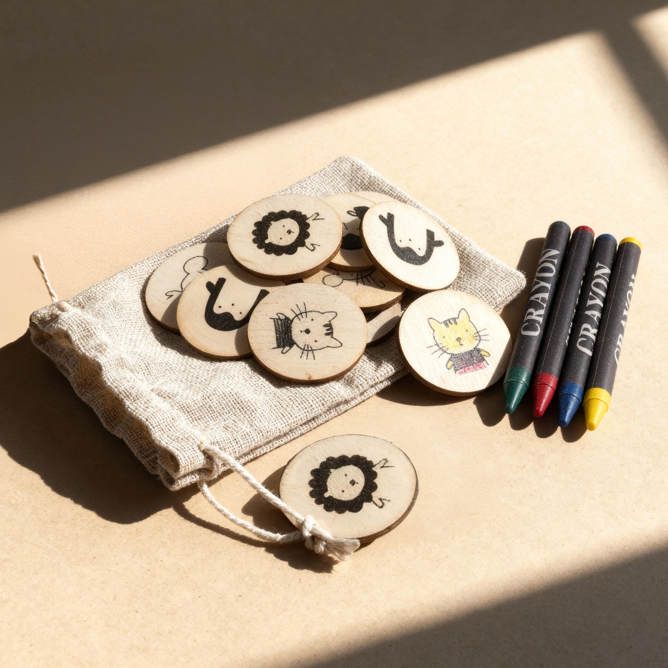 Ref.53011MADERA  SET PINTURAS JUNGLE - Imagen 2