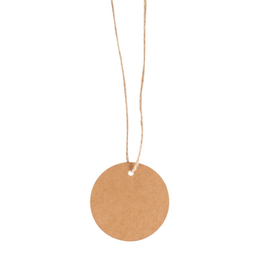 Ref.55063NAT  ETIQUETAS KRAFT PACK 100 100% FSC - Imagen 4