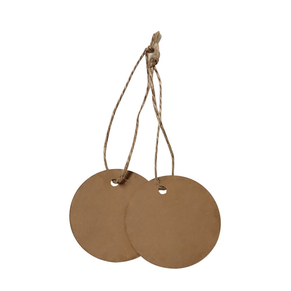 Ref.55063NAT  ETIQUETAS KRAFT PACK 100 100% FSC - Imagen 2