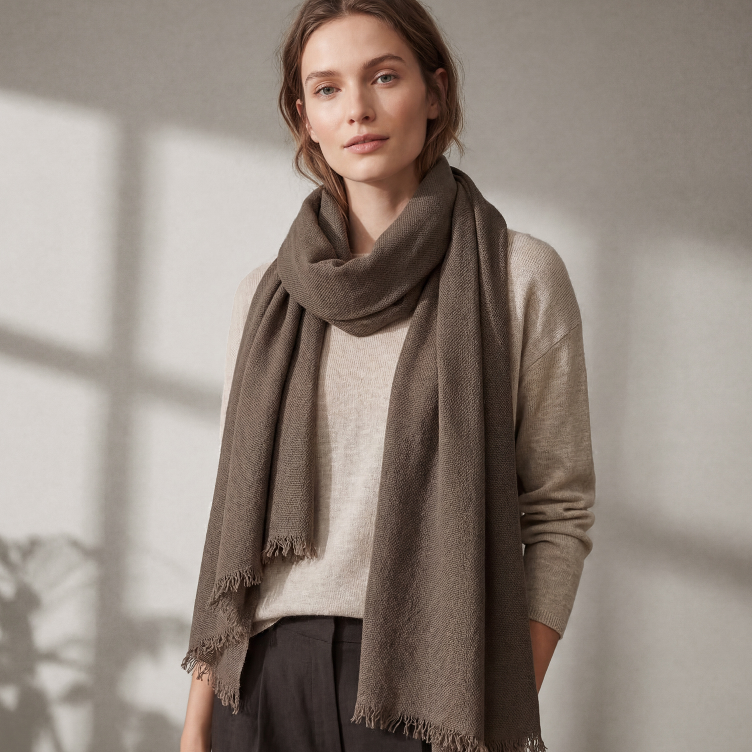 FOULARD GRETA Ref.50051CAQUI - Imagen 2