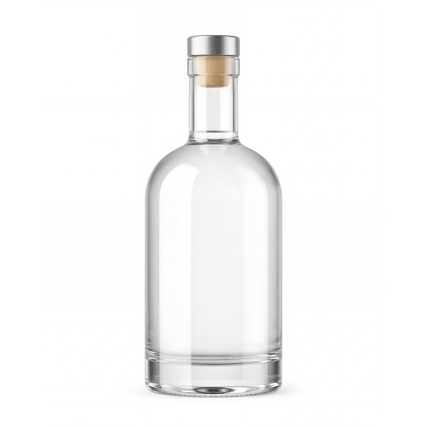 BOTELLA LIQUEUR  Ref.54519PLATA - Imagen 4